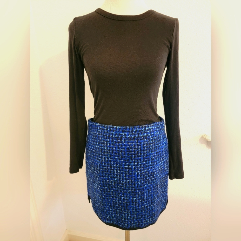 J Crew Tweed Skirt size 4